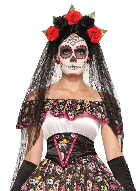 Spezielle Anlässe Kleidung And Accessoires Day Of The Dead Top Hat Adults