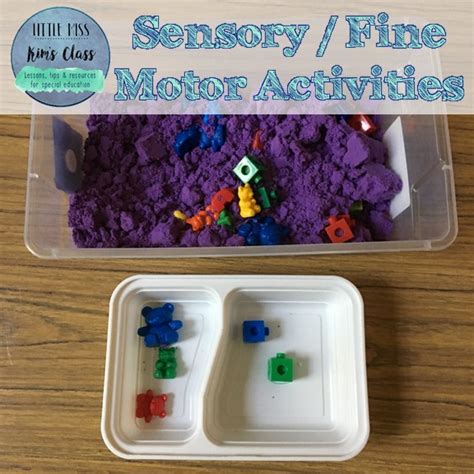 Little Miss Kims Class Sensory Fine Motor Activities In Special