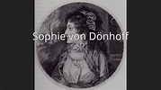 Sophie von Dönhoff - YouTube