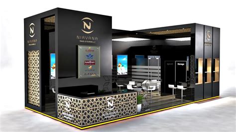 3D Exhibition Stand Booth Design | CGTrader