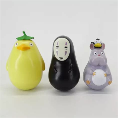 New Hayao Miyazaki Movie Spirited Away No Face Lot Mini Figures 2 3 Loose 1610 Picclick