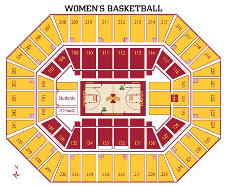 Johnson Coliseum Seating Chart