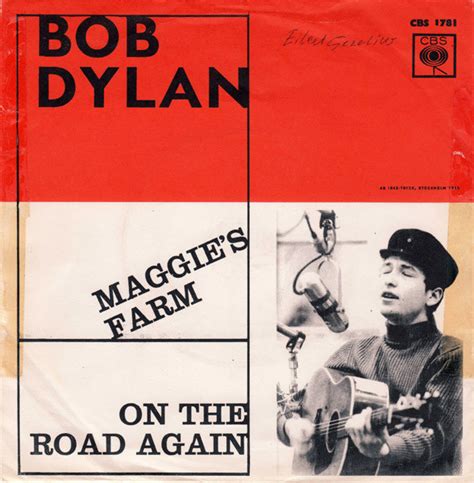 Bob Dylan Maggies Farm 1965 Vinyl Discogs