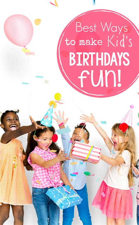 Fun Birthday Celebration Ideas For Kids Fun Squared