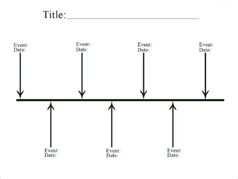 Free 8 Timeline Templates For Kids In Pdf