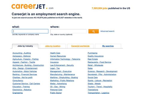 How Careerjet Job Search Engine Works