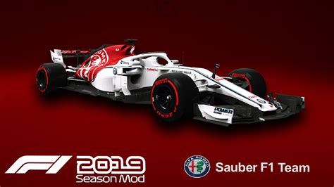 F1 2019 Alfa Romeo Sauber Livery Kimi Raikkonen Gameplay Youtube