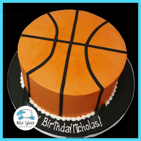 Basketball Birthday Cakes Buttercream Basketball Birthday Cake Cake Pinterest Cake