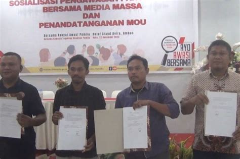 Bawaslu Maluku Minta Media Edukasi Masyarakat Jelang Pemilu