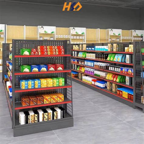 Highly Cost Effective Store Supermarket Shelf Display Gondola