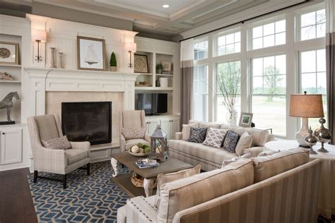 Home Decor And Accessories With Traditional Living Room And Clerestory