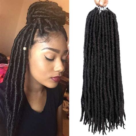 This pretty dread look is ideal if you don't want to go all the way with a bold loc style. 2020 Hot Selling! 20inch Soft Dreadlocks Crochet Braids ...
