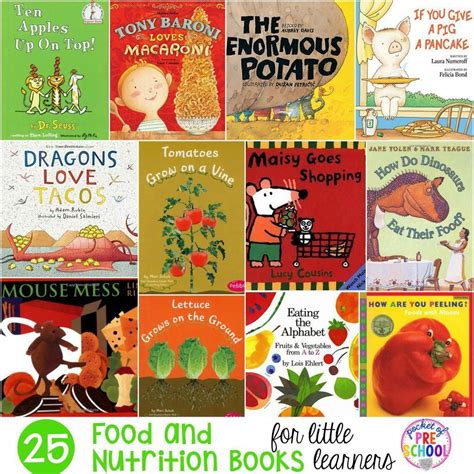 Food And Nutrition Books For Little Learners Pocket Of Preschool