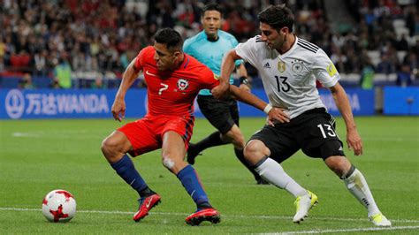 Chile y alemania se enfrentaron en kazán por la fecha 2 del grupo b de la copa confederaciones. Alemania vs Chile: Las semifinales tendrán que esperar ...