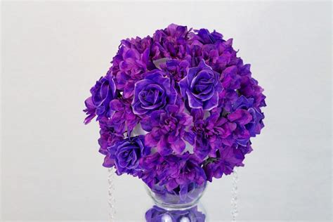 Diy Purple Passion Wedding Centerpiece In 3 Easy Steps Miss Planit