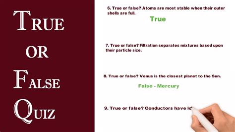 True And False Questions Quiz Question Answer In English Vocabulary