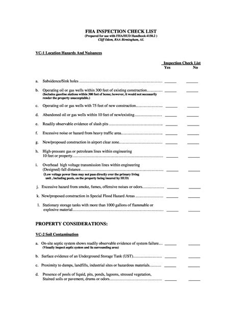 20 Printable Home Inspection Checklists Word Pdf Templatelab