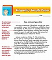 7+ Biography Samples – PDF | Sample Templates