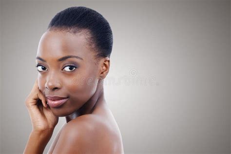 Beauty Comes Naturally To Her A Beautiful African American Woman With