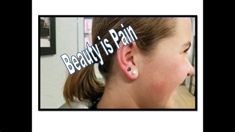 Homestead Girl Gets Her Ears Pierced Again 3 30 18 Youtube