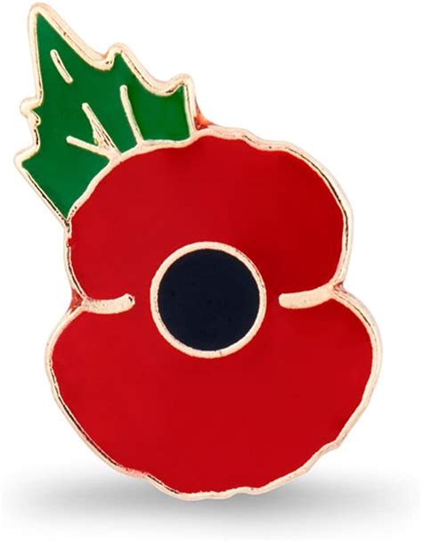 The Royal British Legion Poppy Lapel Pin Small Uk Jewellery