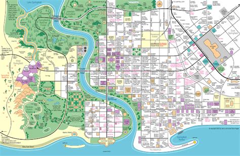 Paisaje Transversal Blog Mapa De Springfield