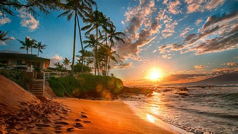 Hawaii Sunset Wallpaper ·① Wallpapertag