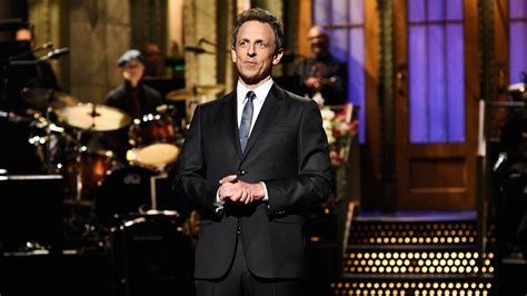 Watch Saturday Night Live Highlight Seth Meyers Monologue NBC Com