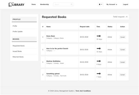 Library Management System Laravel Php By Devsajib Codester