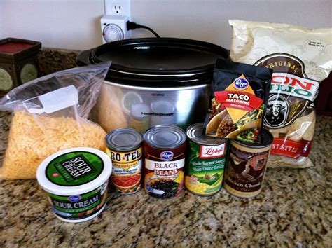 We like ours with cheddar turn crock pot on low for at least 7 hours. g*rated: Healthy Crock Pot Chicken Taco Soup