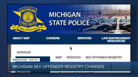 Mi Lifts Restrictions On Sex Offenders Will It Save The Registry