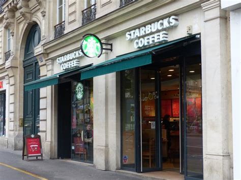 Starbucks Saint Michel Seine París Barrio Latino Fotos Número De