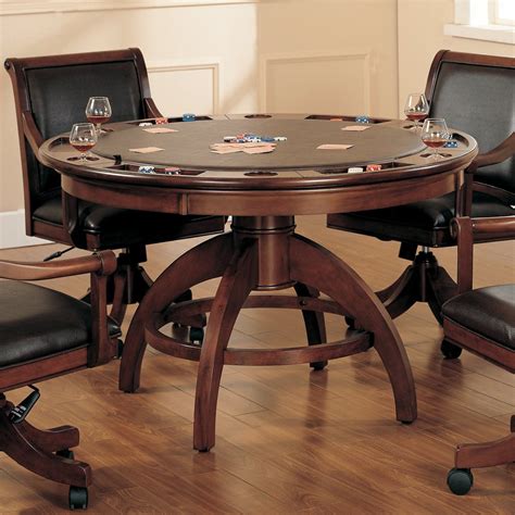 Hillsdale Furniture Palm Springs Freestanding Wood Game Table At