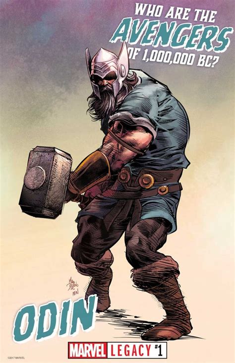 6 Marvel Comics Legacy 1000000 Bc Avengers Odin Thor Inside Pulse