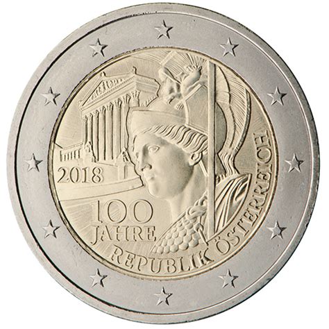 Autriche 2 Euro Commémorative 2018 100 Ans De La République D