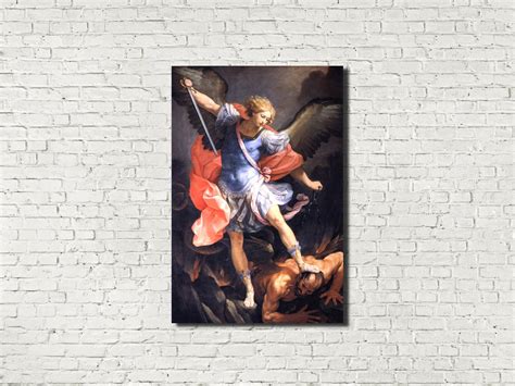 Guido Reni The Archangel Michael Defeating Satan Wall Art Decor