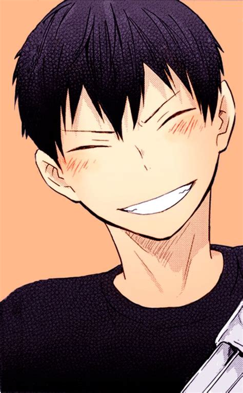 Kageyama Smile Haikyuu Kageyama Kageyama Tobio Kageyama