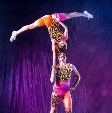 Acrobatic Circus Duo