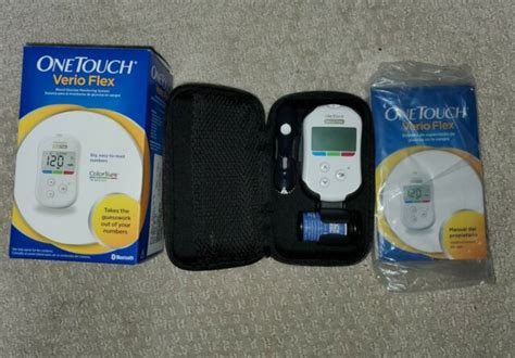 Onetouch Verio Flex Blood Glucose Monitoring System Exp For Sale