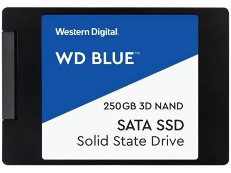Ssd Western Digital Wd Bleu 3d Nand 250 Go Ssd Sata Iii 6 Gos 25