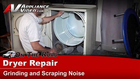 It could be one of several possible causes, most of which are. Dryer Repair & Diagnostic - Grinding and scraping noise ...
