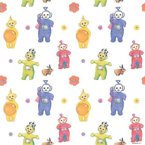 The teletubbies have all gone, then they pop over some hills and come to say, eh oh!. Decofun Teletubbies Official Kids Wallpaper Multi-coloured ...