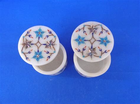 Inlay Marble Decorative Box For Home Decor At Rs 850piece In Agra Id