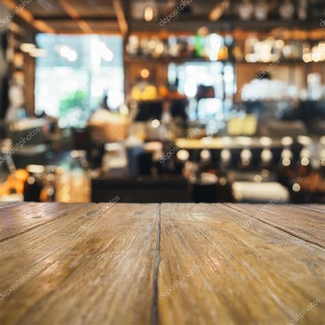 Find the perfect restaurant table top stock illustrations from getty images. Table top counter with Blurred bar restaurant background ...