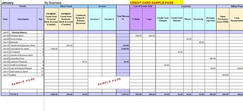 Bookkeeping Excel Spreadsheet Template Bookkeeping Templates Excel