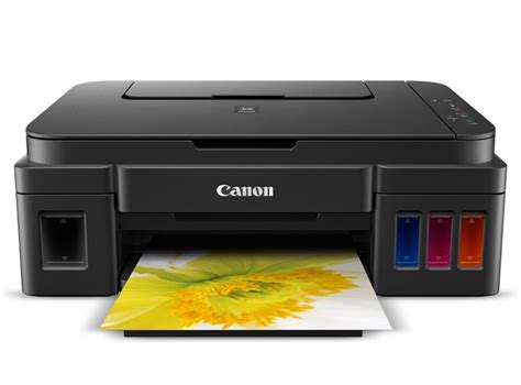 Sistema de tintas híbrido, sistema de tintas integrado, alto rendimiento de página de 6,000 páginas en blanco y negro y 7,000 páginas a color. Descargar Canon G2100 Scanner Impresora | Controlador Gratis