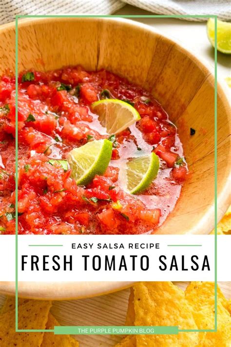 Quick And Easy Fresh Homemade Tomato Salsa Recipe