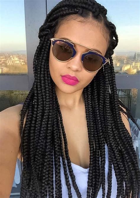 Check out the 61 best jumbo box braids hairstyles we think you'll love 35 Awesome Box Braids Hairstyles You Simply Must Try ...