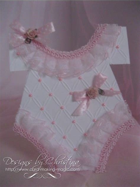 Baby Onesie Card Baby Cards Handmade Baby Girl Cards Baby Shower Cards