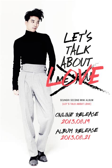 Seungri Unveils Second Let S Talk About Love Teaser Image Soompi